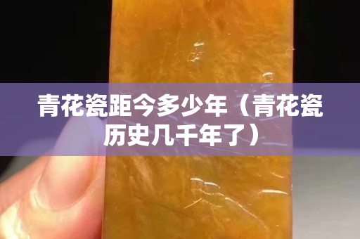 青花瓷距今多少年（青花瓷歷史幾千年了）