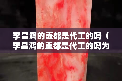 李昌鴻的壺都是代工的嗎（李昌鴻的壺都是代工的嗎為什么）