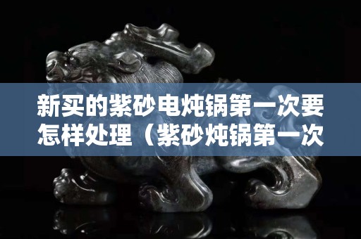 新買的紫砂電燉鍋第一次要怎樣處理（紫砂燉鍋第一次用之前要怎么處理）