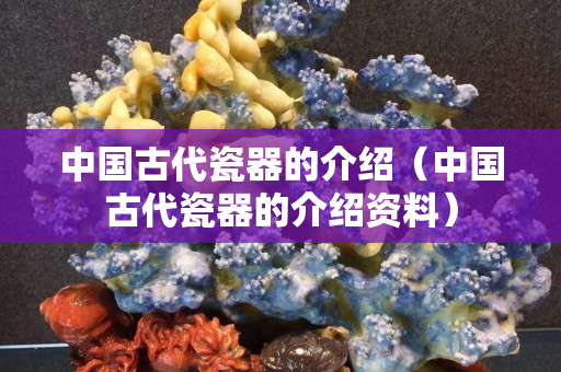 中國古代瓷器的介紹（中國古代瓷器的介紹資料）