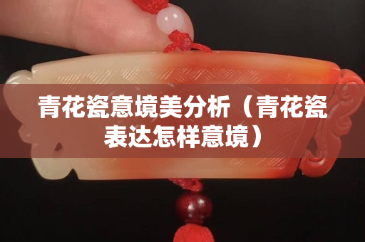 青花瓷意境美分析（青花瓷表達(dá)怎樣意境）