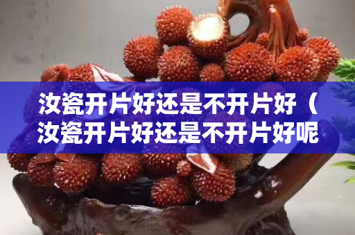 汝瓷開片好還是不開片好（汝瓷開片好還是不開片好呢）