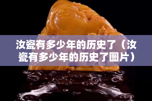 汝瓷有多少年的歷史了（汝瓷有多少年的歷史了圖片）