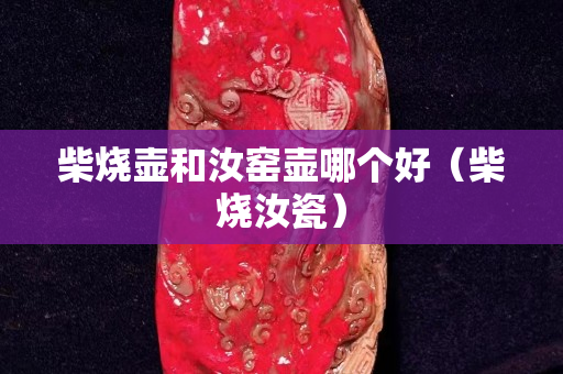 柴燒壺和汝窯壺哪個好（柴燒汝瓷）