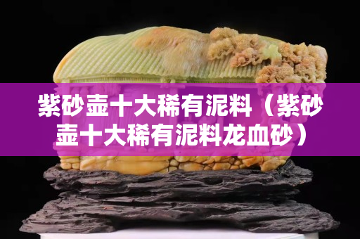 紫砂壺十大稀有泥料（紫砂壺十大稀有泥料龍血砂）