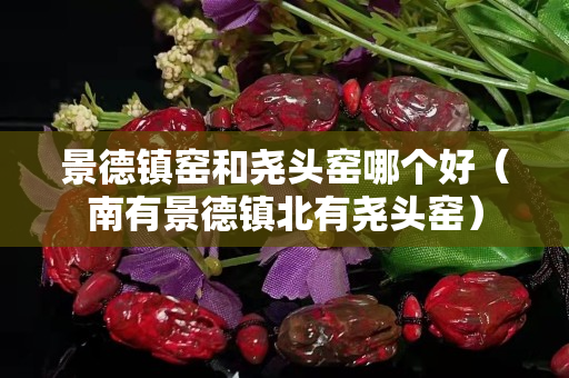 景德鎮(zhèn)窯和堯頭窯哪個好（南有景德鎮(zhèn)北有堯頭窯）