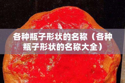 各種瓶子形狀的名稱（各種瓶子形狀的名稱大全）