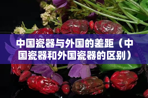 中國瓷器與外國的差距（中國瓷器和外國瓷器的區別）