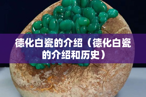 德化白瓷的介紹（德化白瓷的介紹和歷史）