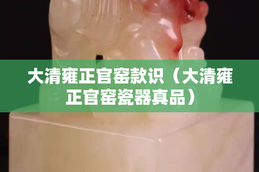 大清雍正官窯款識（大清雍正官窯瓷器真品）