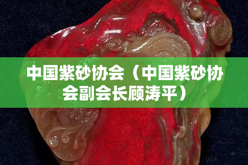 中國紫砂協會（中國紫砂協會副會長顧濤平）