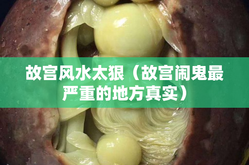 故宮風水太狠（故宮鬧鬼最嚴重的地方真實）