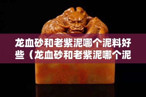 龍血砂和老紫泥哪個泥料好些（龍血砂和老紫泥哪個泥料好些呢）