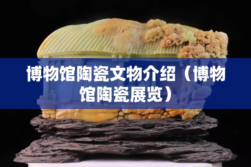 博物館陶瓷文物介紹（博物館陶瓷展覽）