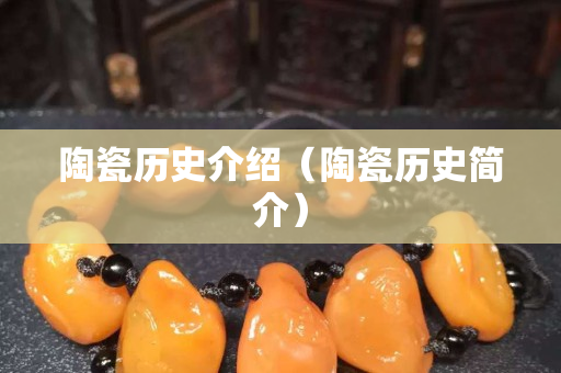 陶瓷歷史介紹（陶瓷歷史簡介）