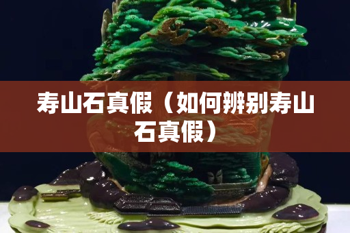 壽山石真假（如何辨別壽山石真假）