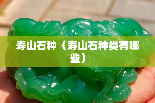 壽山石種（壽山石種類有哪些）