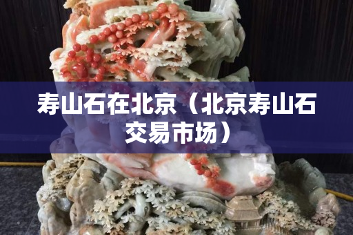 壽山石在北京（北京壽山石交易市場）