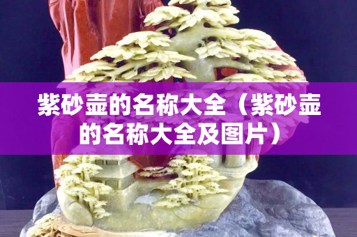 紫砂壺的名稱大全（紫砂壺的名稱大全及圖片）