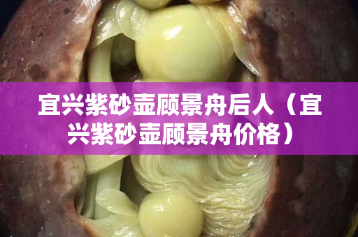 宜興紫砂壺顧景舟后人（宜興紫砂壺顧景舟價格）
