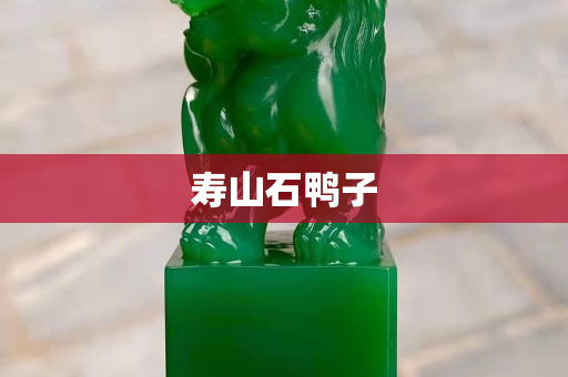 壽山石鴨子