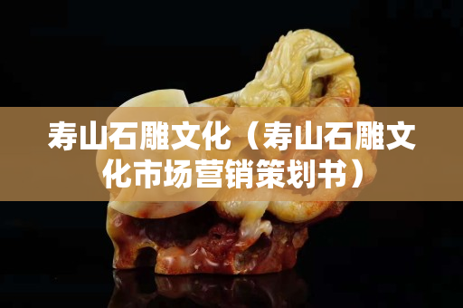 壽山石雕文化（壽山石雕文化市場營銷策劃書）