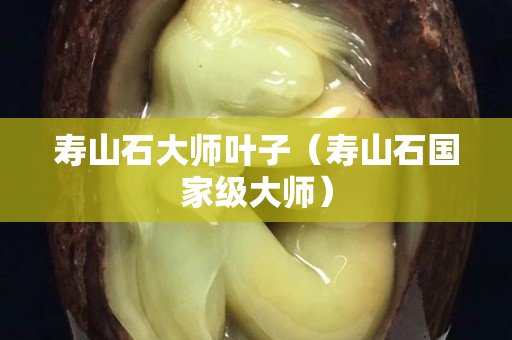 壽山石大師葉子（壽山石國(guó)家級(jí)大師）