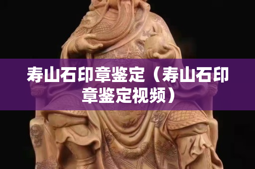 壽山石印章鑒定（壽山石印章鑒定視頻）