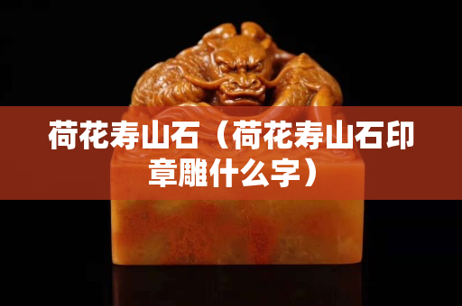 荷花壽山石（荷花壽山石印章雕什么字）