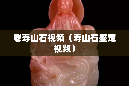 老壽山石視頻（壽山石鑒定視頻）