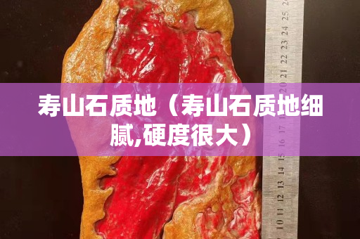 壽山石質地（壽山石質地細膩,硬度很大）