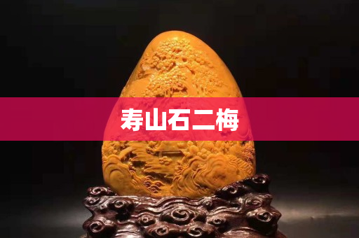 壽山石二梅
