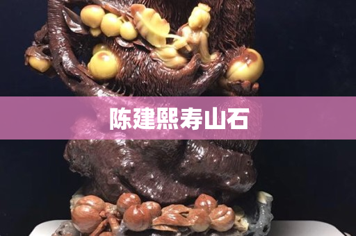 陳建熙壽山石