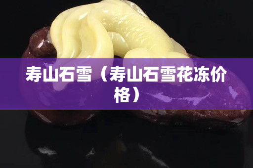 壽山石雪（壽山石雪花凍價(jià)格）
