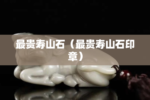 最貴壽山石（最貴壽山石印章）