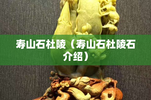 壽山石杜陵（壽山石杜陵石介紹）