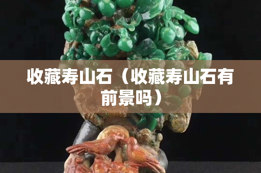 收藏壽山石（收藏壽山石有前景嗎）