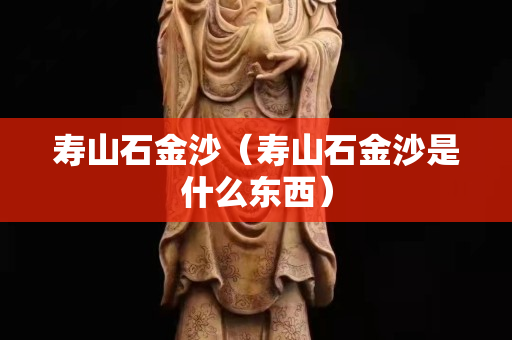 壽山石金沙（壽山石金沙是什么東西）