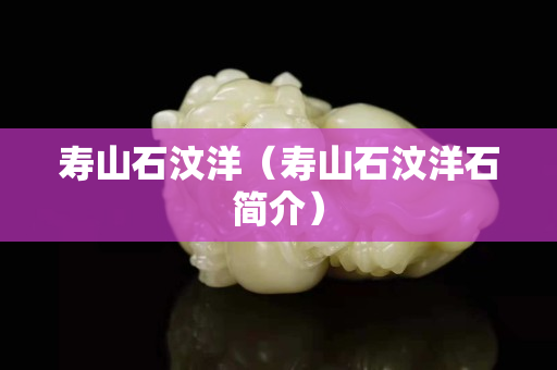 壽山石汶洋（壽山石汶洋石簡(jiǎn)介）