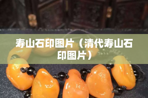 壽山石印圖片（清代壽山石印圖片）
