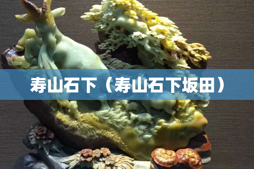 壽山石下（壽山石下坂田）