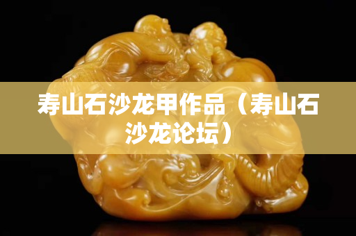 壽山石沙龍甲作品（壽山石沙龍論壇）
