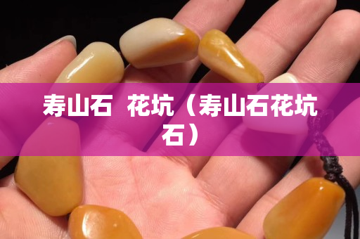 壽山石  花坑（壽山石花坑石）
