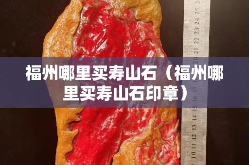 福州哪里買壽山石（福州哪里買壽山石印章）