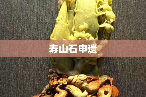 壽山石申遺