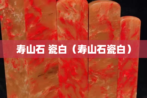 壽山石 瓷白（壽山石瓷白）