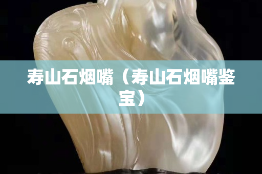 壽山石煙嘴（壽山石煙嘴鑒寶）