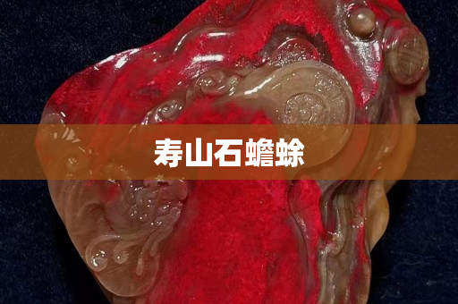 壽山石蟾蜍