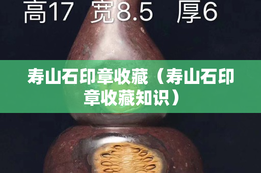 壽山石印章收藏（壽山石印章收藏知識(shí)）