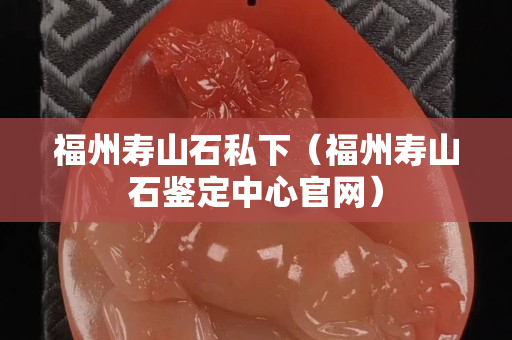 福州壽山石私下（福州壽山石鑒定中心官網(wǎng)）